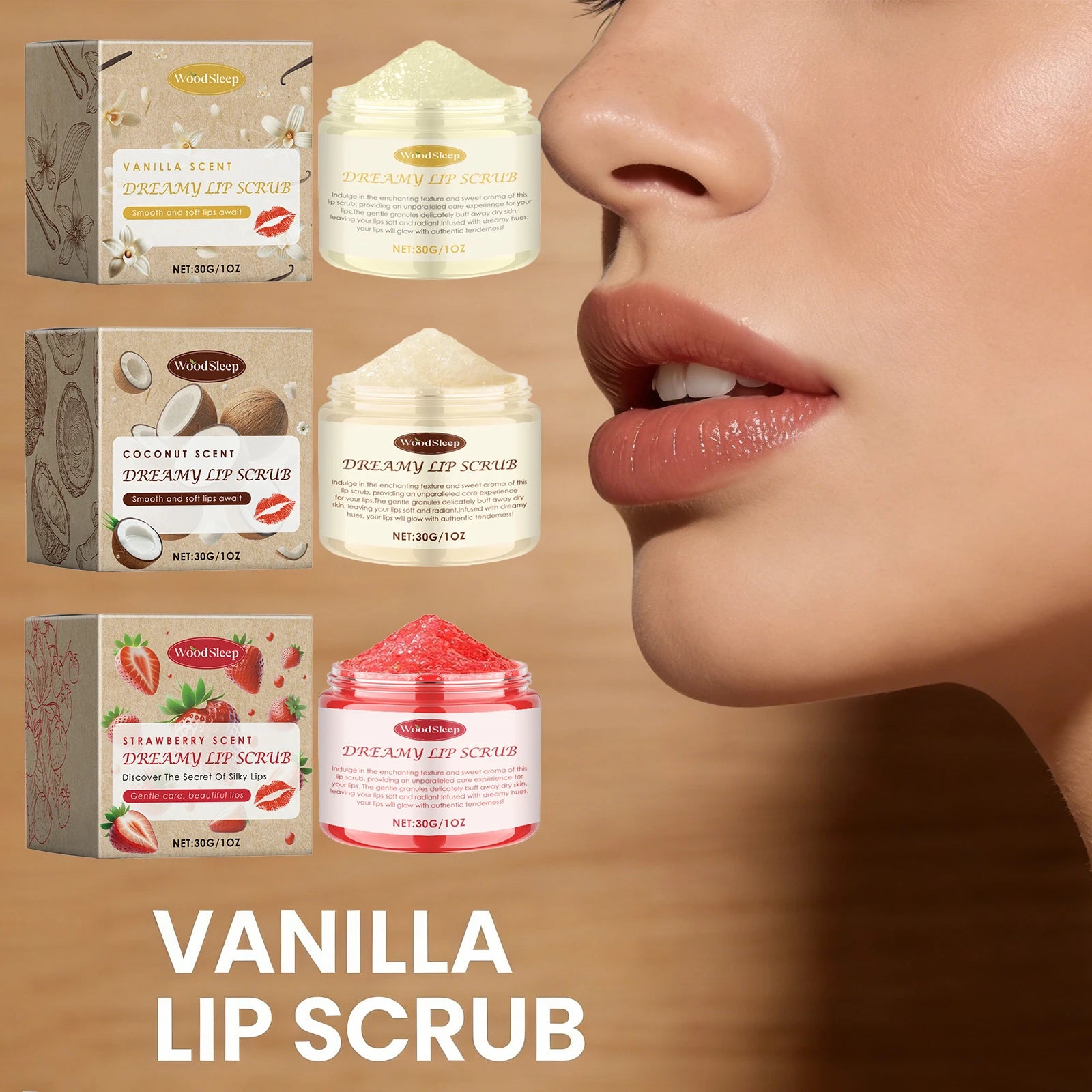 Vanilla Kiss Lip Scrub 💋✨