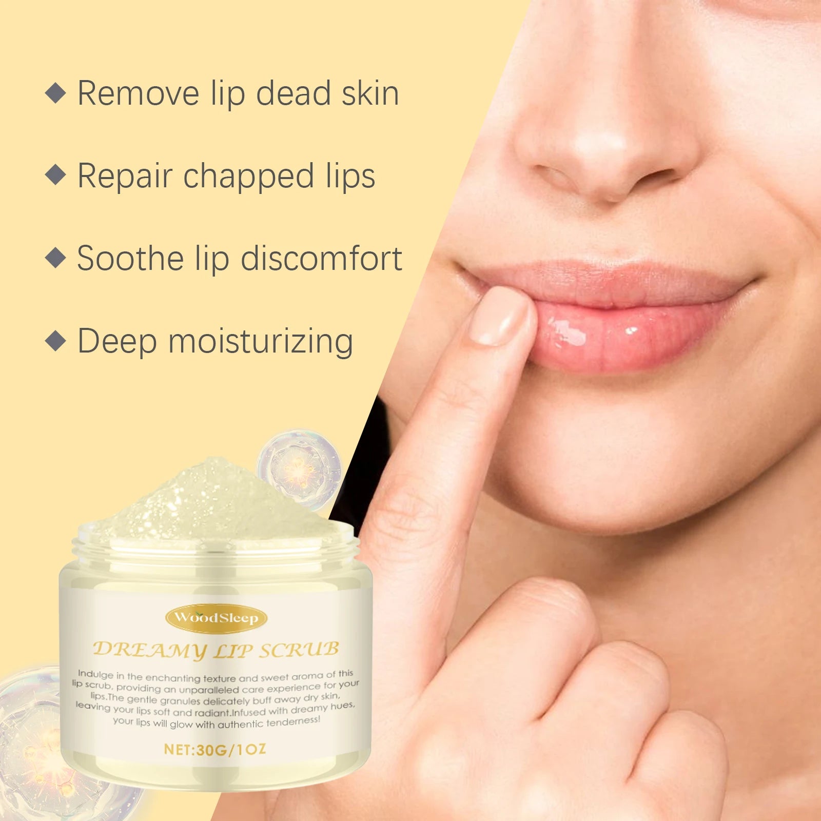 Vanilla Kiss Lip Scrub 💋✨