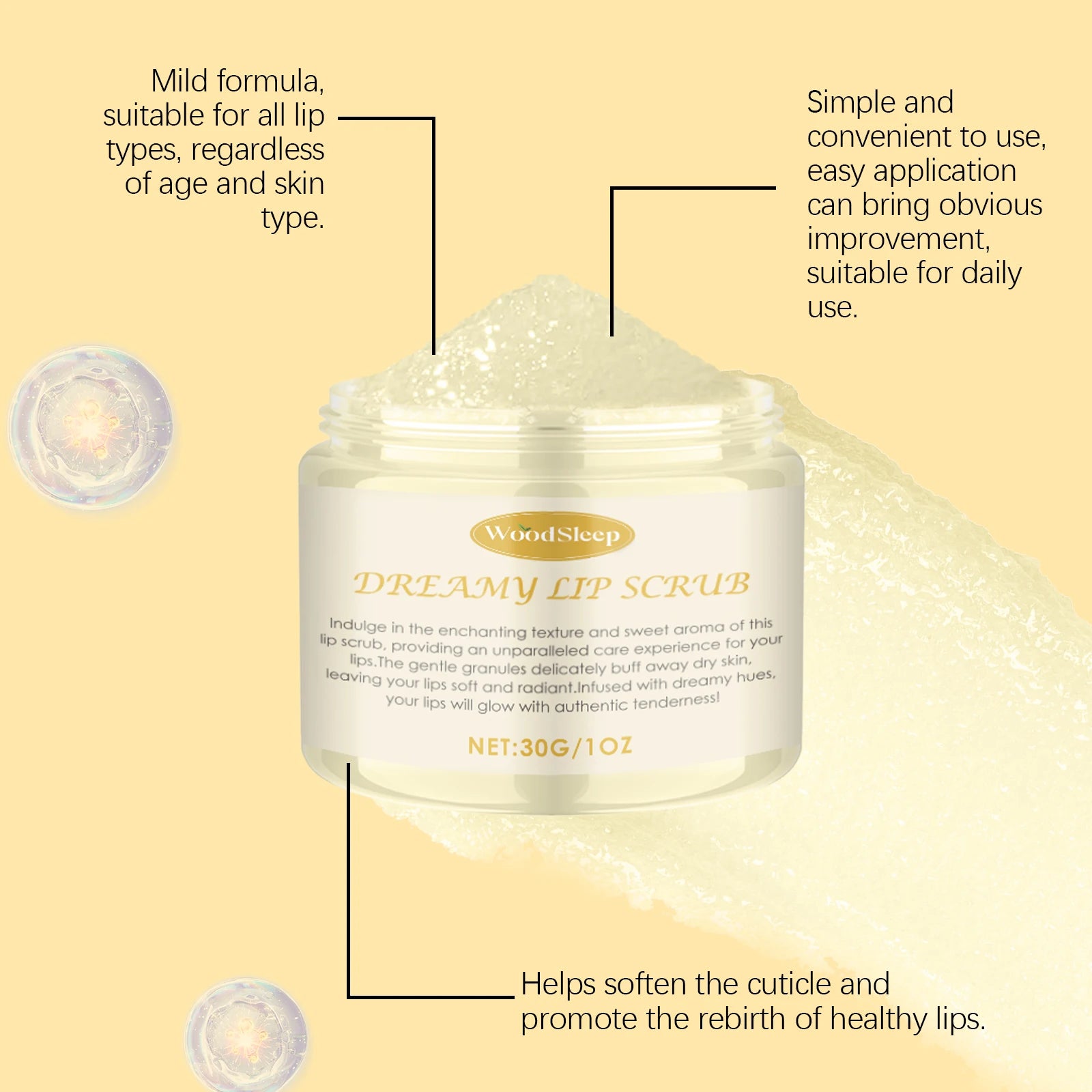 Vanilla Kiss Lip Scrub 💋✨