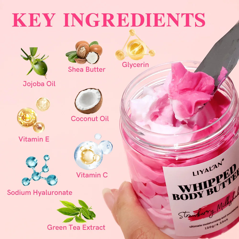 Cloud Whip Butter 🍓✨ Soft Skin Cream